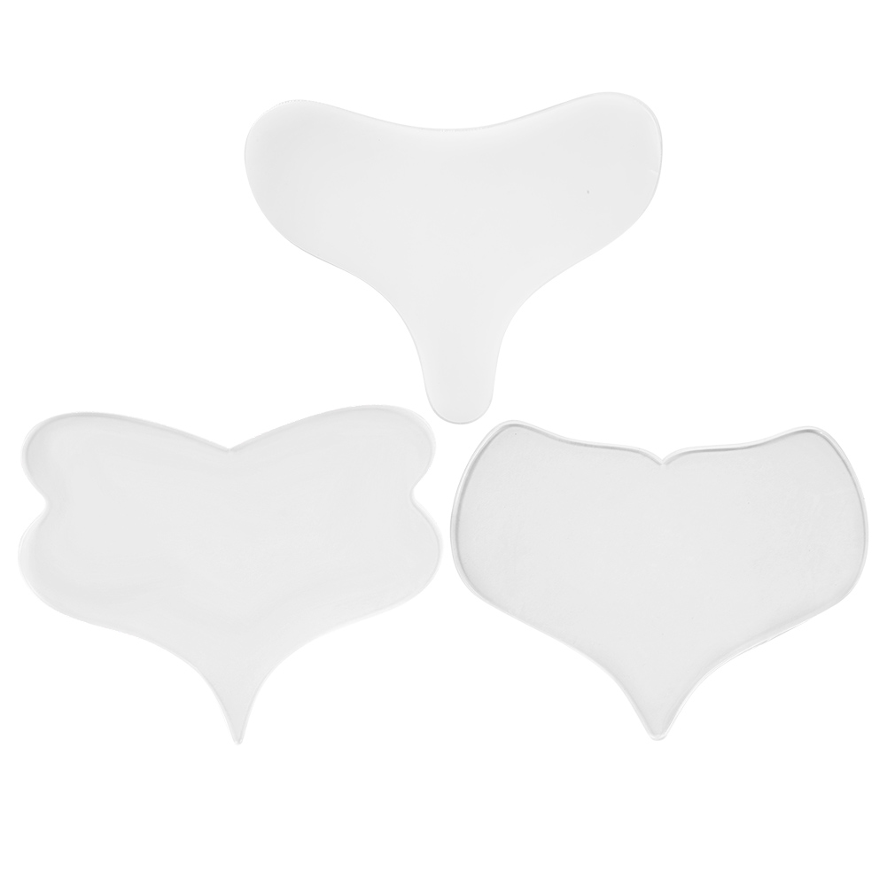 Face Mask Skincare - Naklejka na klatkę piersiową Silikonowa podkładka