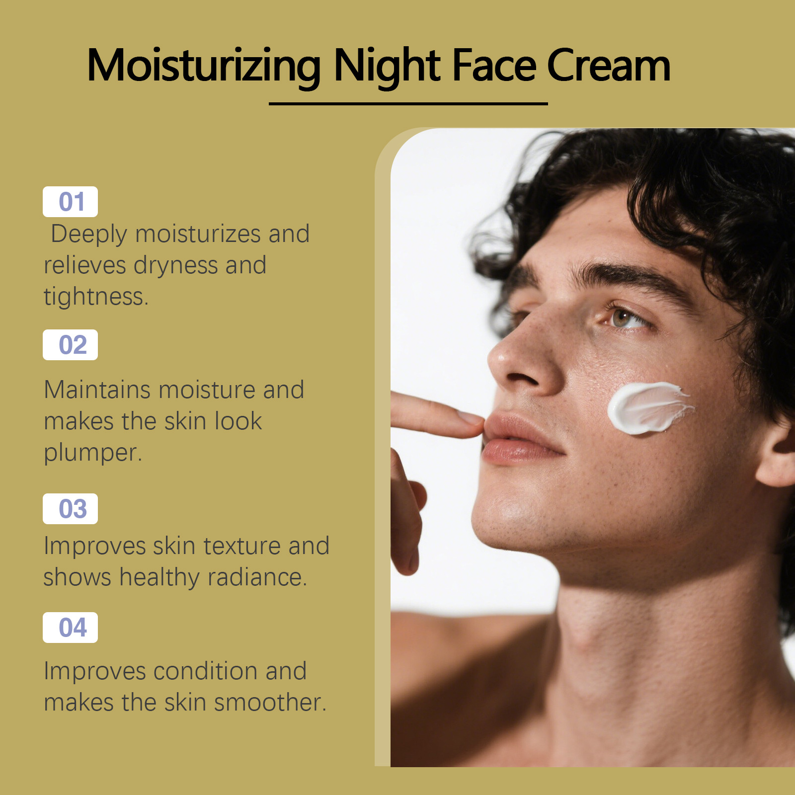 Krem do twarzy dla mężczyzn, o – Night Cream recenzja i cena