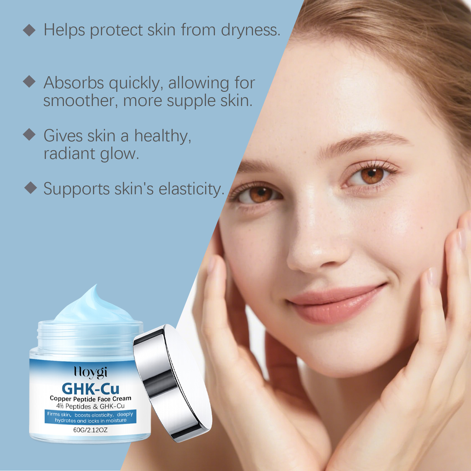 GHK-Cu Miedziany Peptydowy Kre – Skincare Glowing recenzja i cena