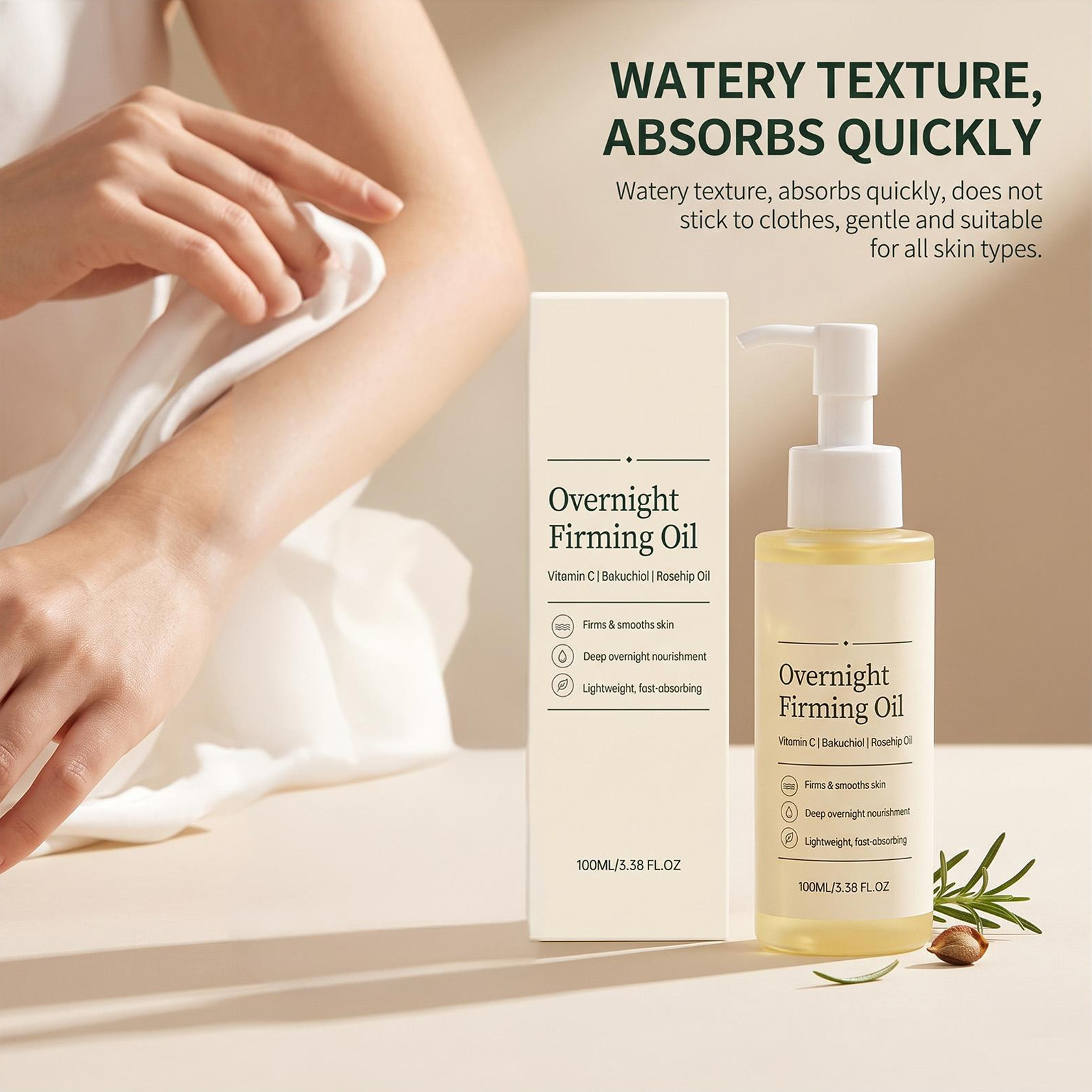 Olejek ujędrniający skórę twar – Face Oil Rosehip recenzja i cena